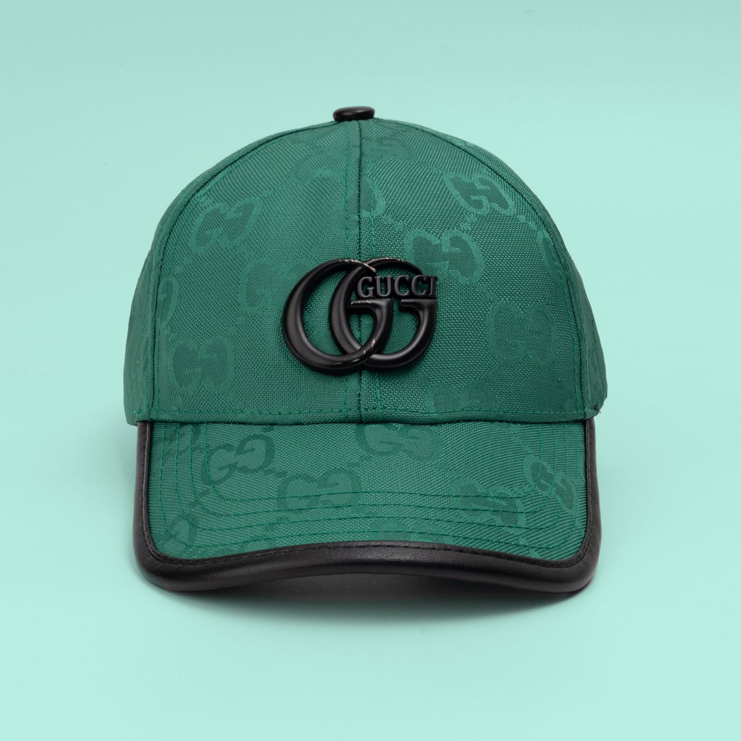 Emerald Luxe Monogram Cap