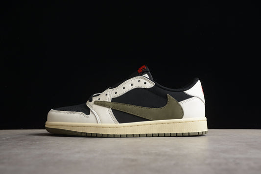 Travis Scott x Air Jordan 1 Low AJ1 - Olive