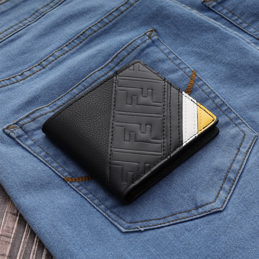 Diagonal Texture Statement Wallet