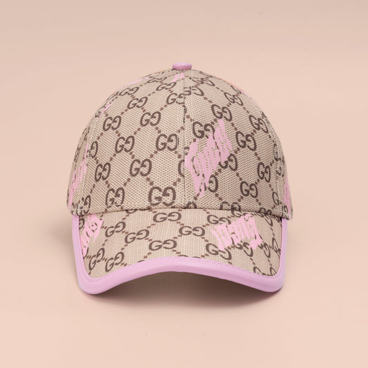 Blush Monogram Street Cap