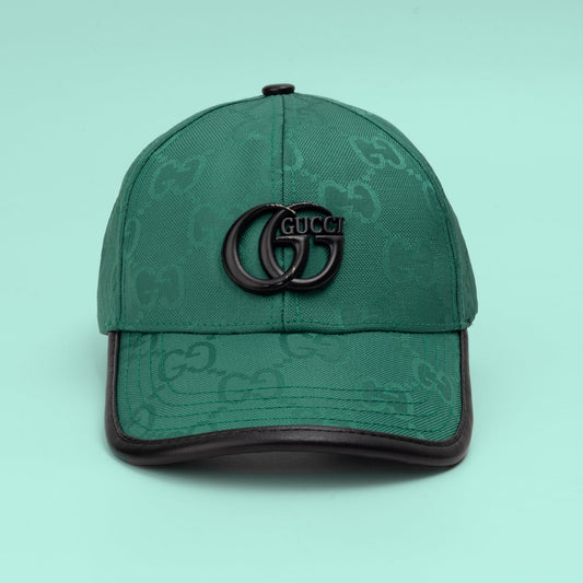 Emerald Luxe Monogram Cap