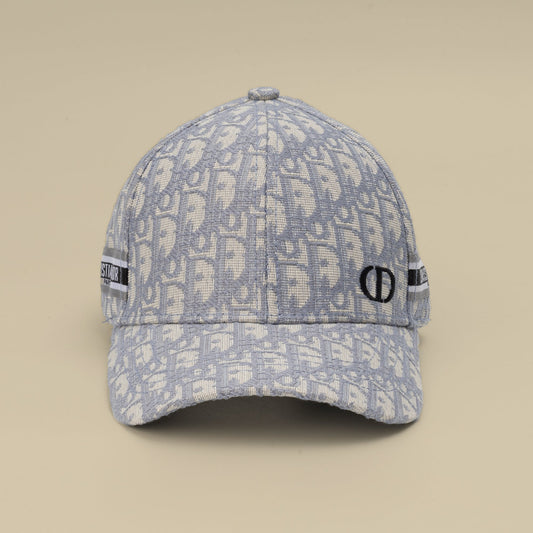 Ice Blue Monogram Street Cap