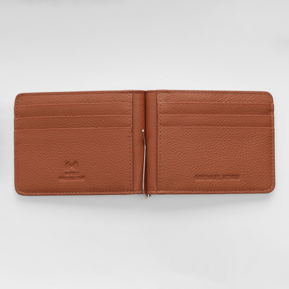 Kors Jet Set Signature Wallet – Chalk Brown
