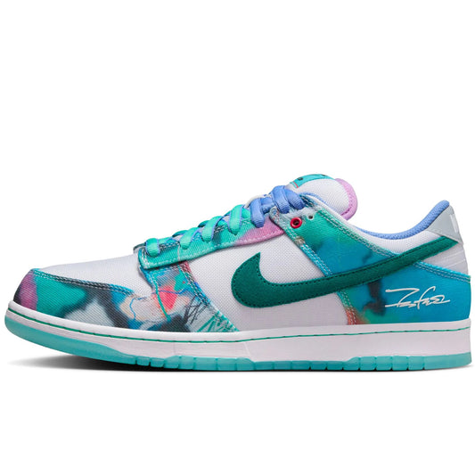SB Dunk Low Futura Laboratories Bleached Aqua