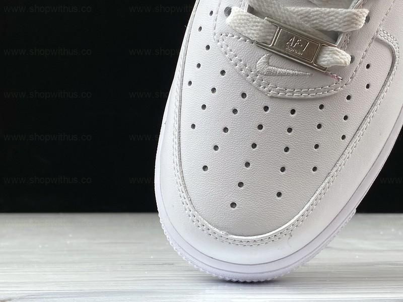 Air Force 1 Supreme Low Box Logo White