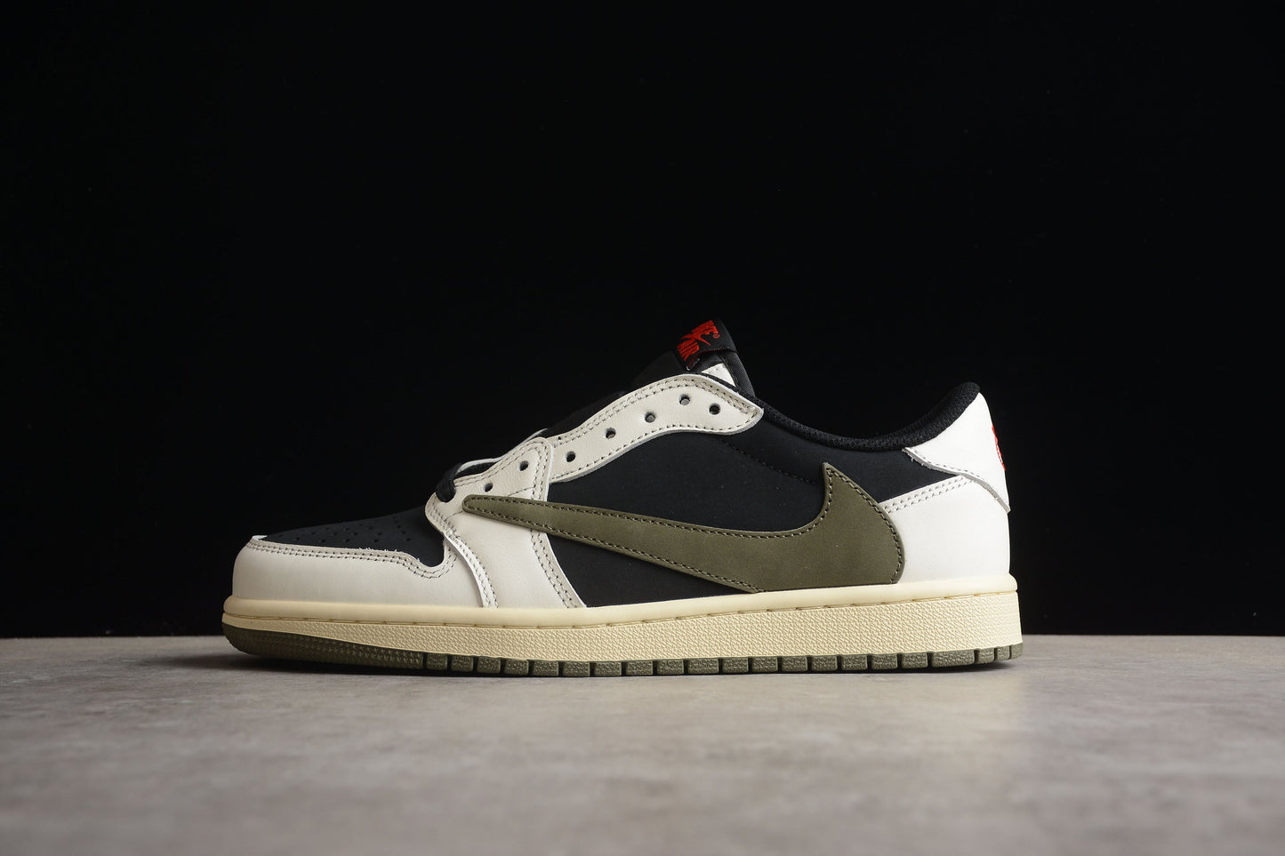Travis Scott x Air Jordan 1 Low AJ1 - Olive