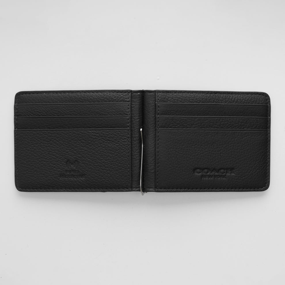 New York Signature Canvas Bifold Wallet