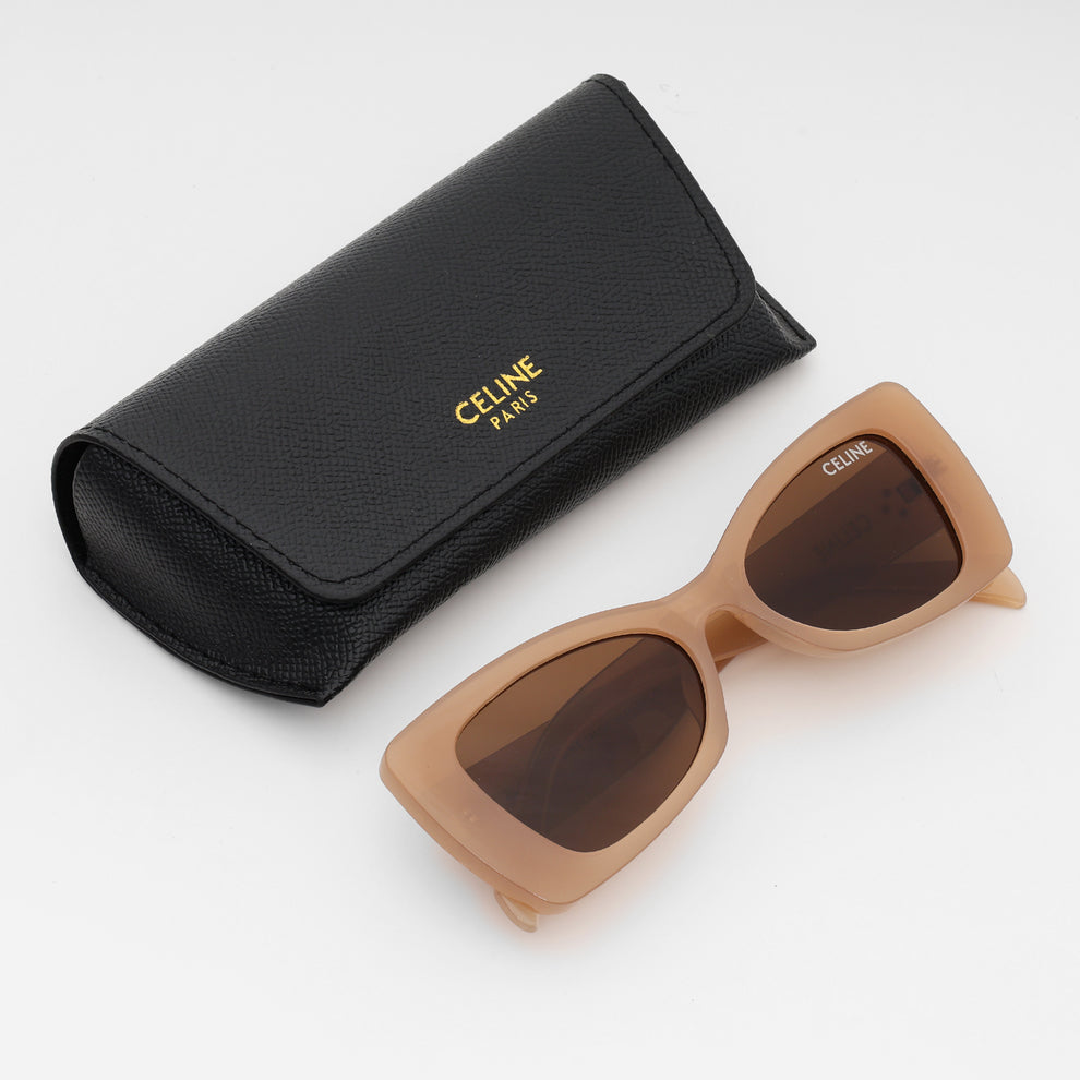"Bare Harmony” Cat-Eye Sunglasses