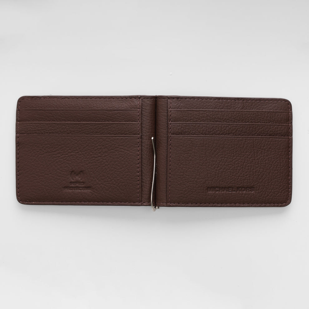 Kors Signature Monogram Leather Wallet