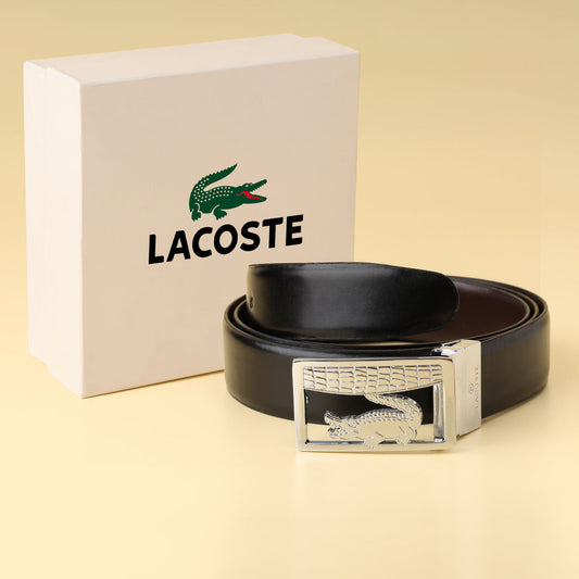 Silver Gator Statement Belt