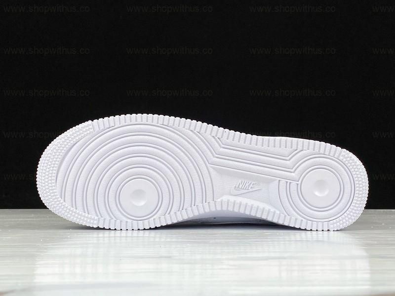Air Force 1 Supreme Low Box Logo White