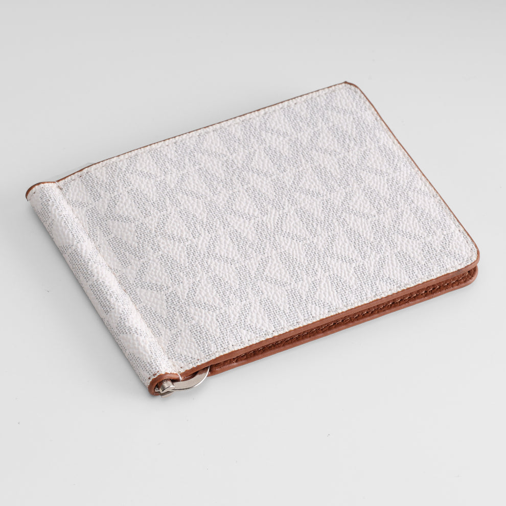 Kors Jet Set Signature Wallet – Chalk Brown