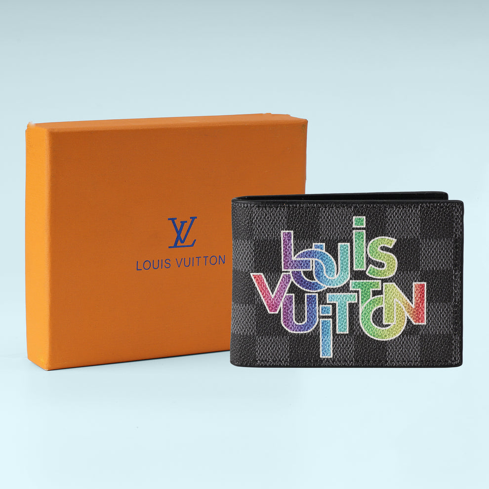 Multicolor Graphic Statement Wallet