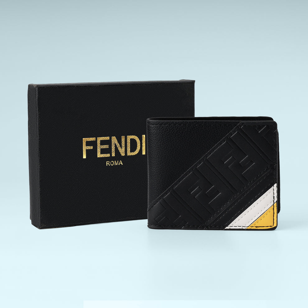 Diagonal Texture Statement Wallet