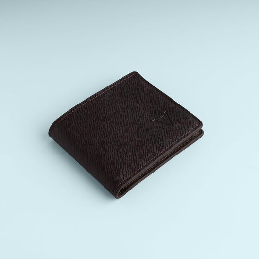 Rich Brown Textured Wallet