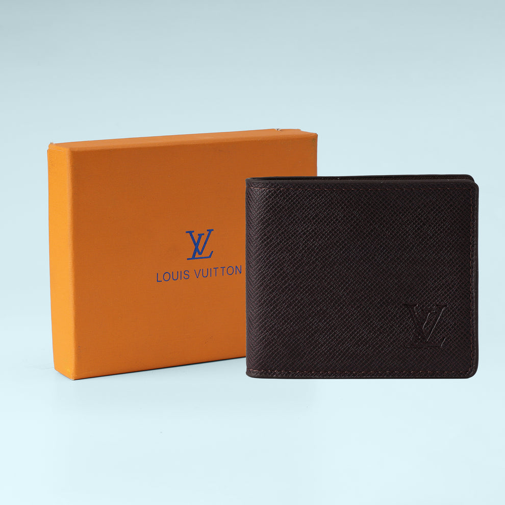 Rich Brown Textured Wallet