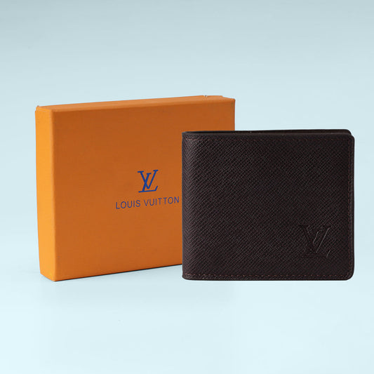 Rich Brown Textured Wallet