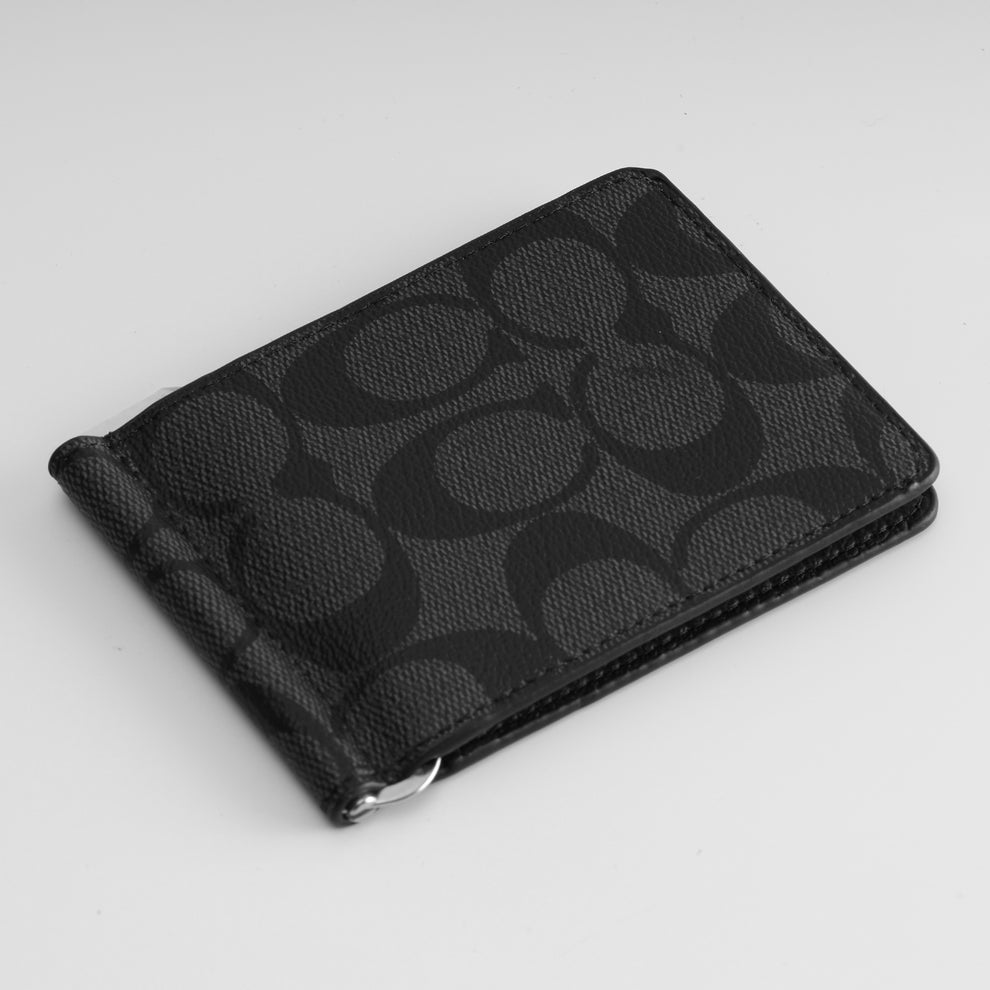 New York Signature Canvas Bifold Wallet